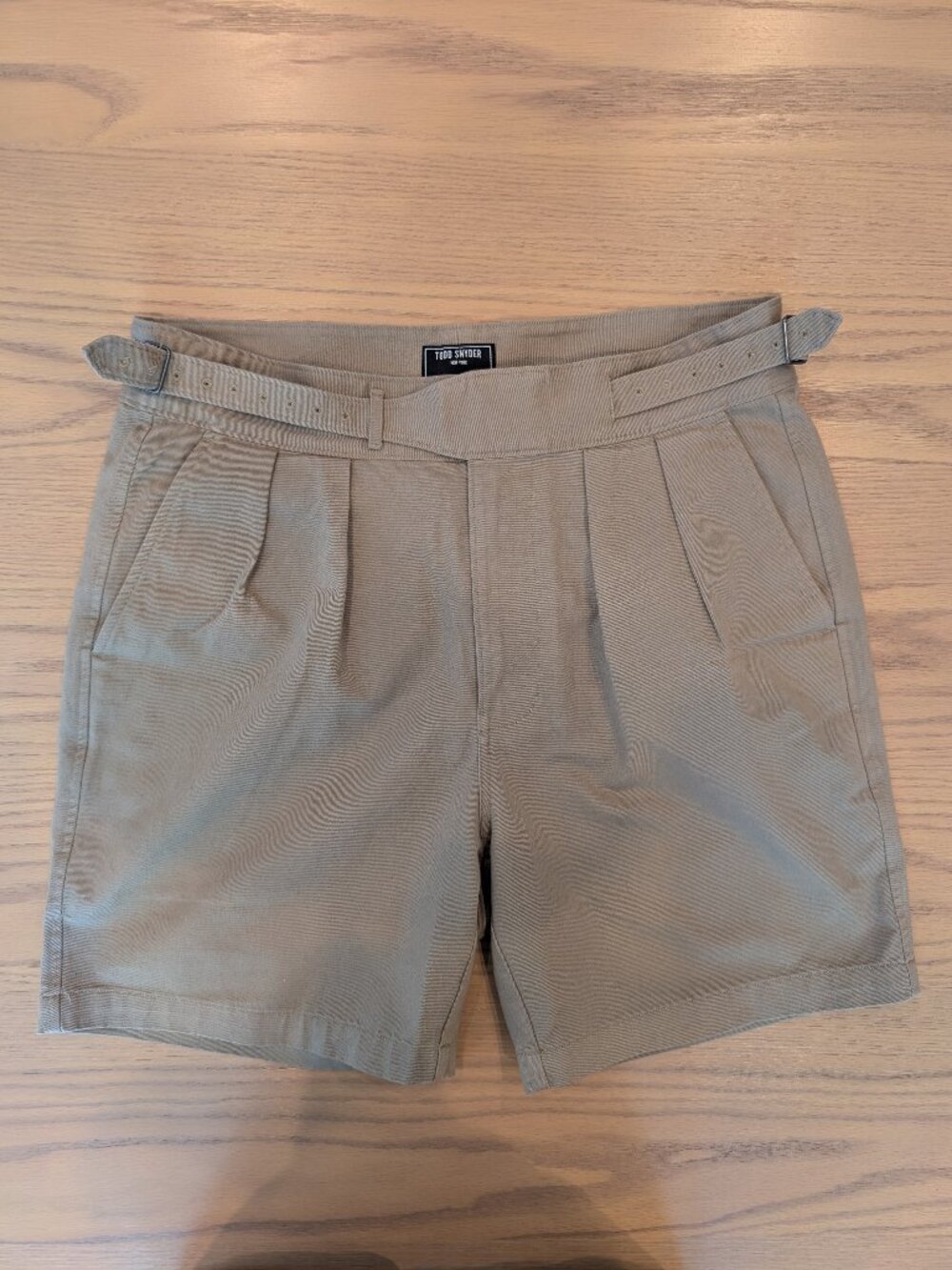 Todd Snyder Cotton Gurkha Shorts